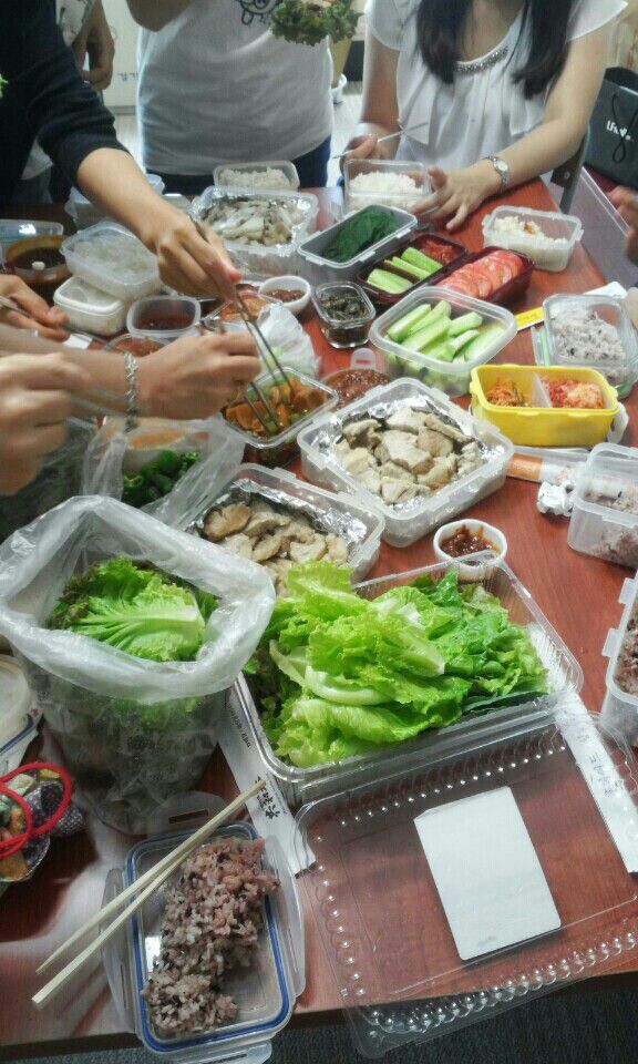 맛난 점심 시간...