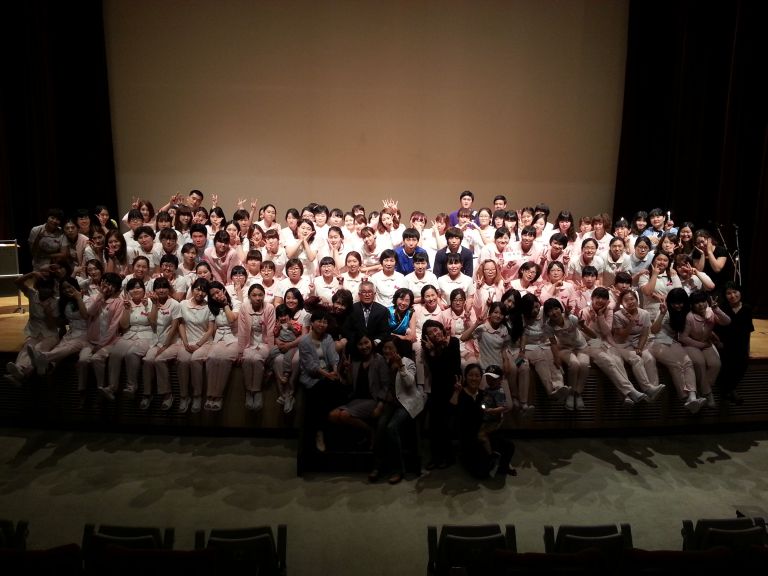 촛불예식 단체사진입니다.