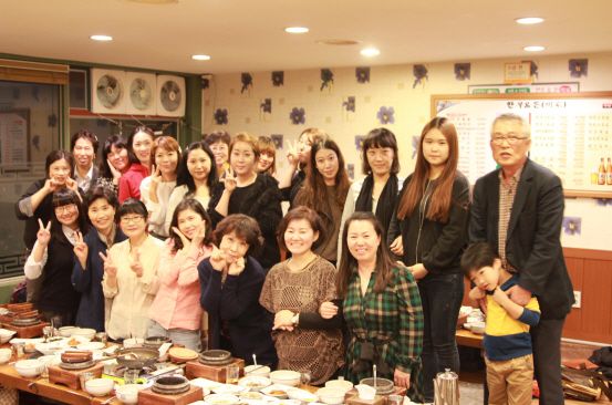 2014년 하반기 야간반 친구들도 함께 했어요
